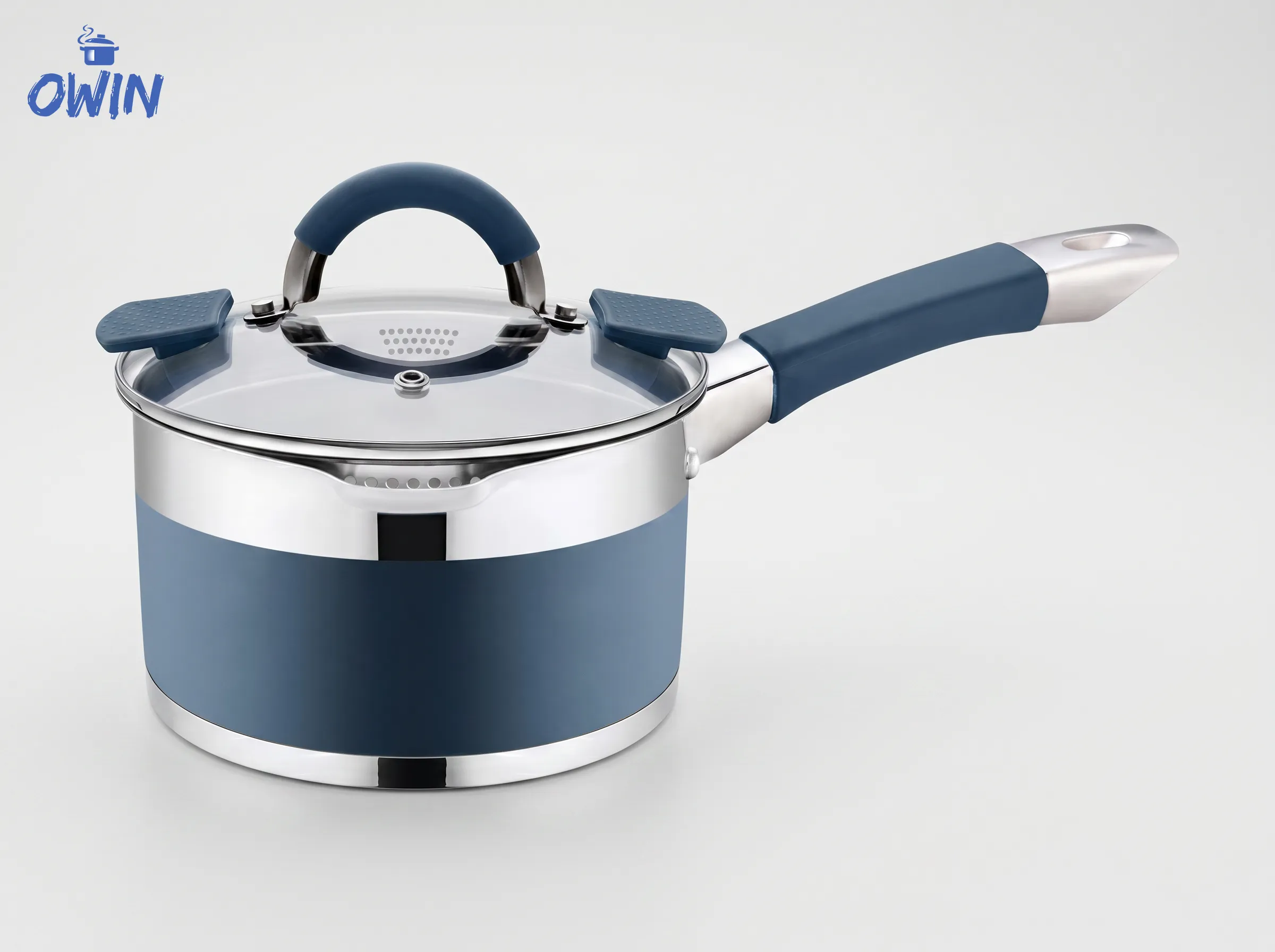 Straight-Angled Saucepans