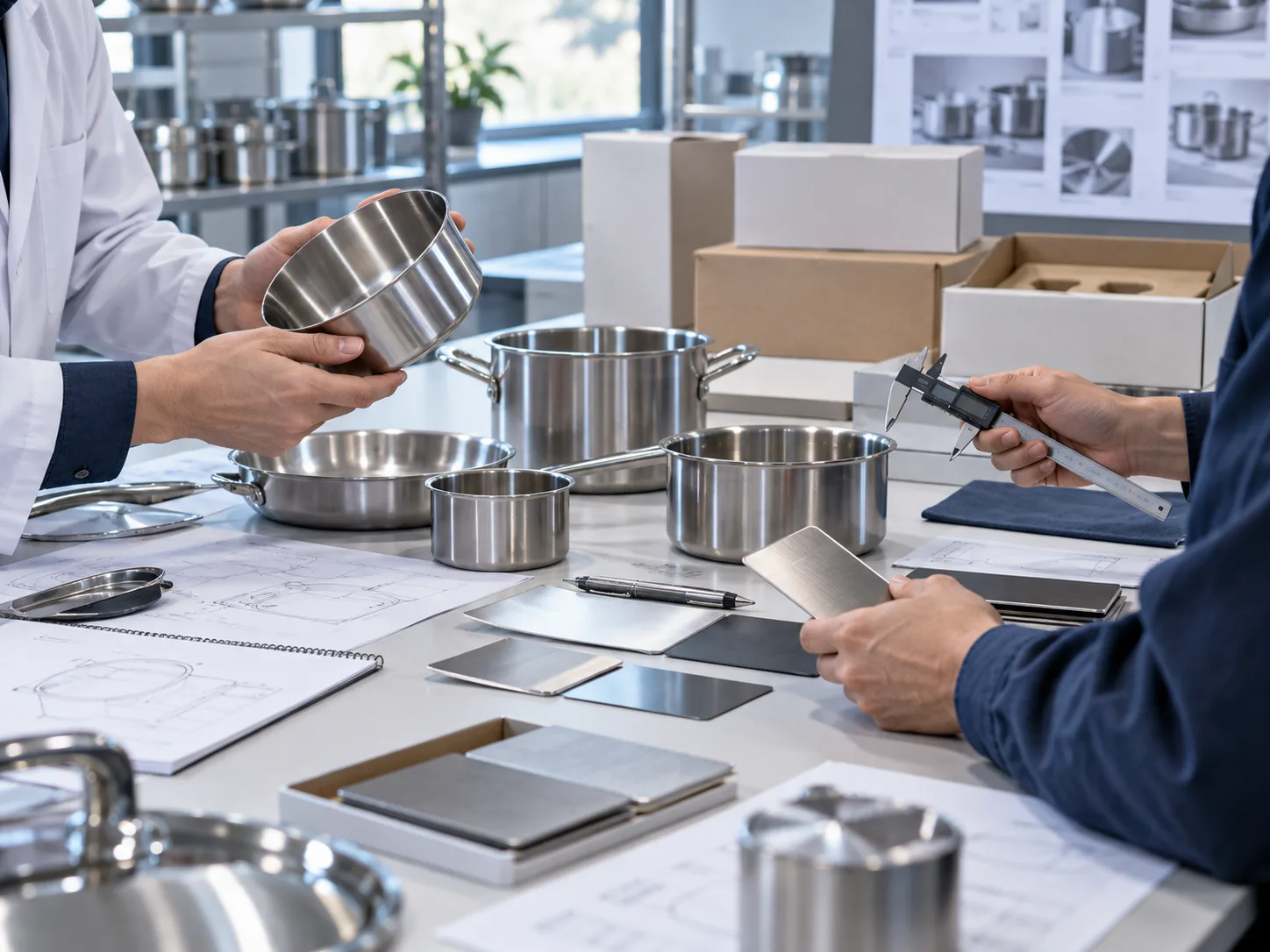 Cookware sample development and specification review