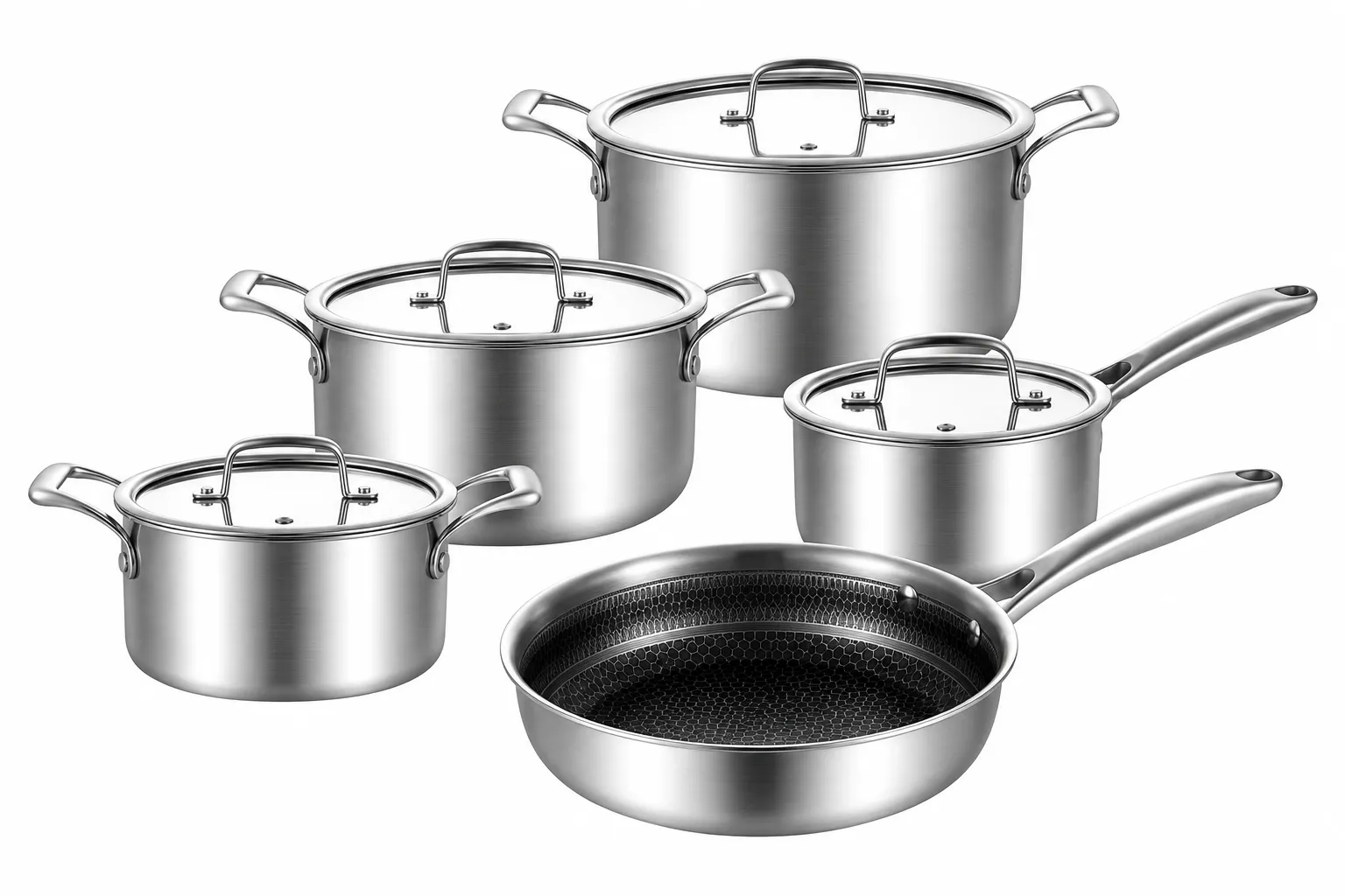 Tri-Ply Cookware collection supplied by OWIN